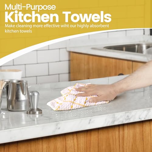 White Salon Towels, Pack of 12, 16 x 27 Inches, Highly Absorbent I842863