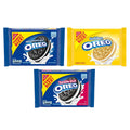 OREO Original, Double Stuff & Golden Sandwich Cookies Variety Pack, Family Size, 3 Packs