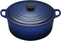 Le Creuset Enameled Cast-Iron 2-Quart Round French Oven, Cobalt Blue