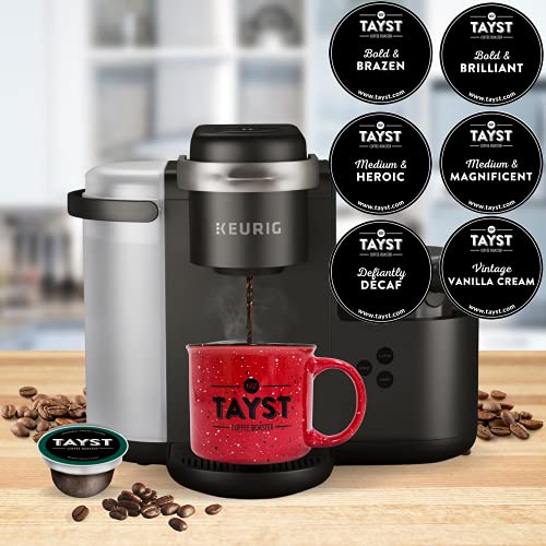 Decaf Dark Roast Coffee Pods, Compatible with Keurig, Pack of 30 M211632