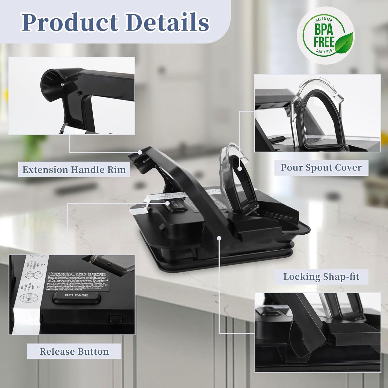 Blender Lid Replacement for 72 oz Pitcher B331