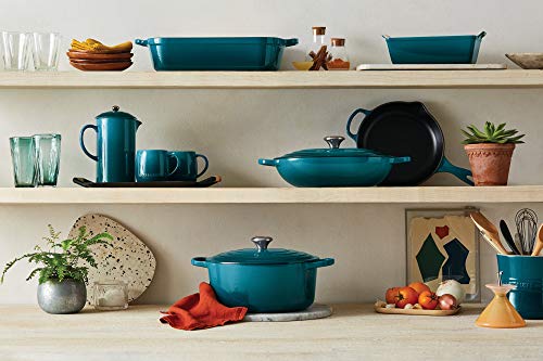 Enameled Cast Iron Rectangular Roaster, 7 qt R949