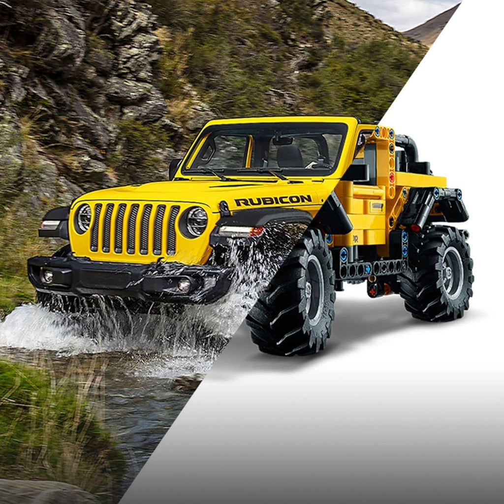Jeep Wrangler 4x4 Toy Car Building Kit F3081