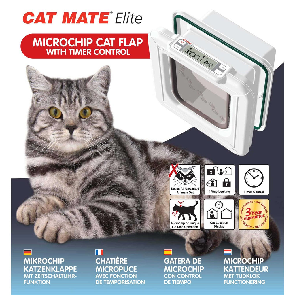 Microchip Cat Flap with Timer Control M6005