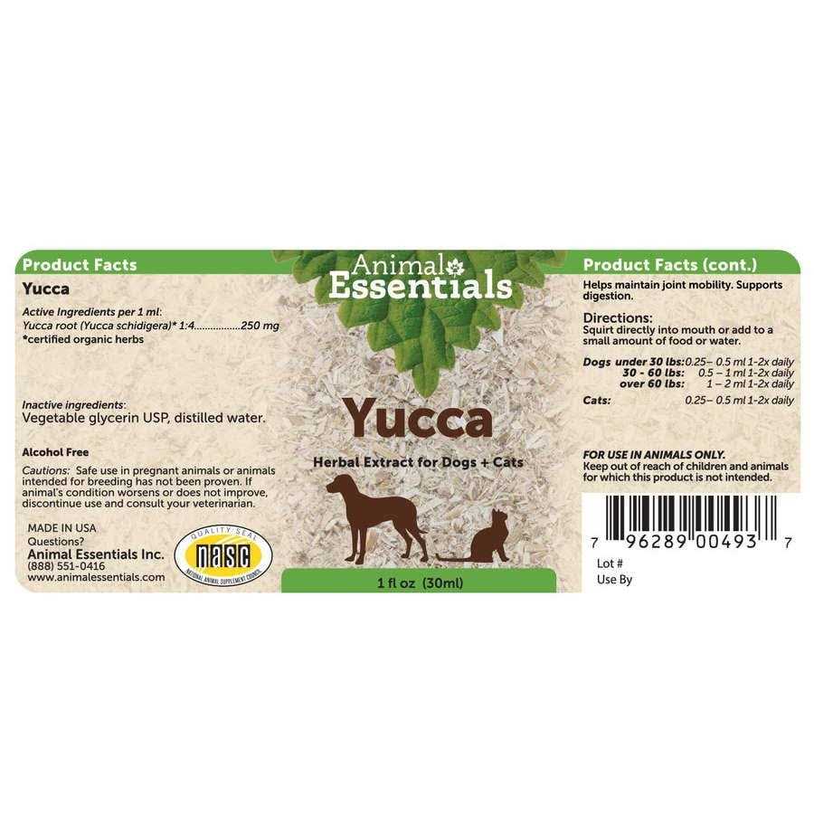 Yucca Herbal Extract for Dogs & Cats G5460