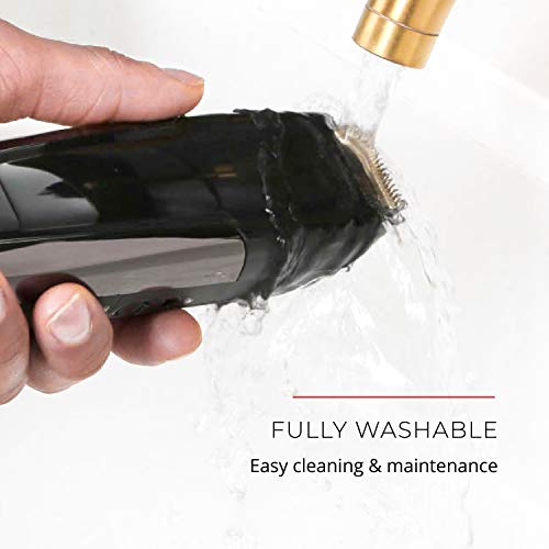 Beard Trimmer with Digital Touch Screen, Cordless Z709