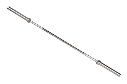 Signature Fitness Olympic Bar for Weightlifting and Power Lifting Barbell, 700-Pound Capacity, Multiple Options