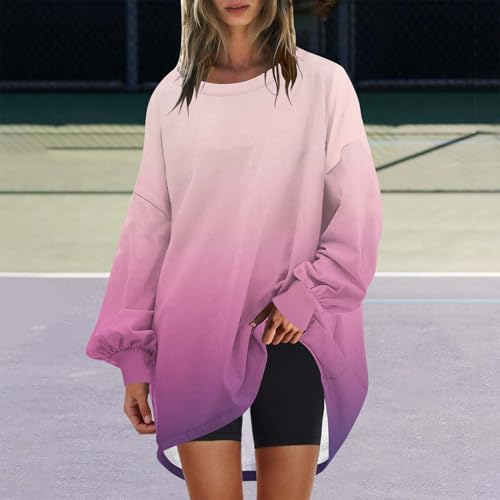 Women's Chunky Knit Crewneck Long Sleeve Pullover D72849