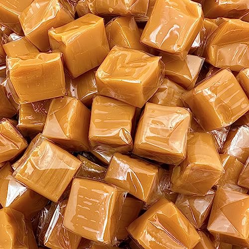 Caramel Squares Candy, Individually Wrapped, 2-Pound Bag A4205