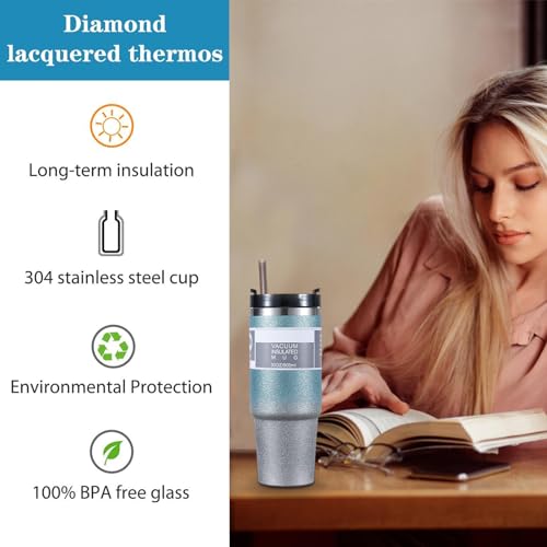 Double Wall Stainless Steel Insulated Travel Mug with Lid Q947