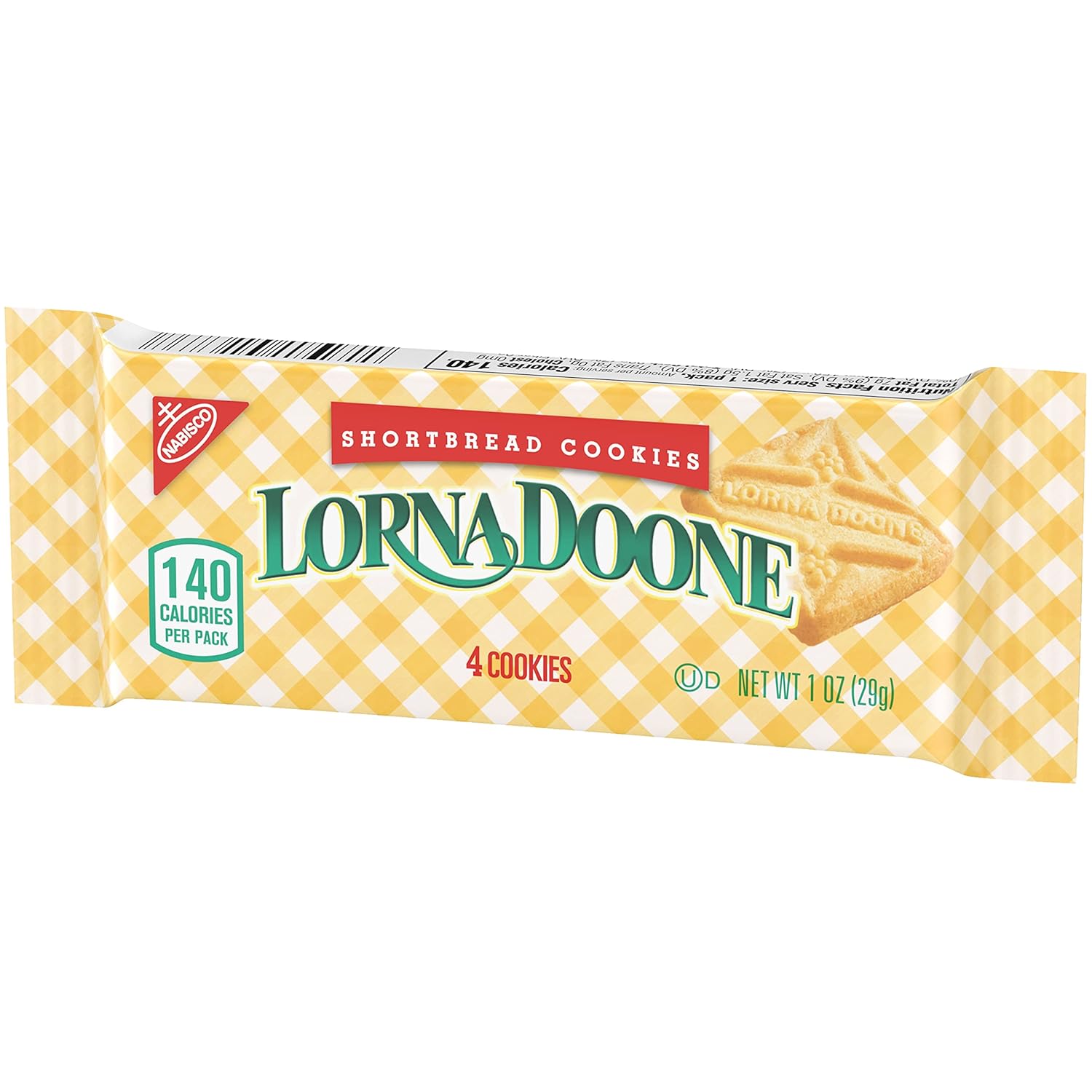 Shortbread Cookies, 1 Oz Single Serve (Pack of 120) L906334