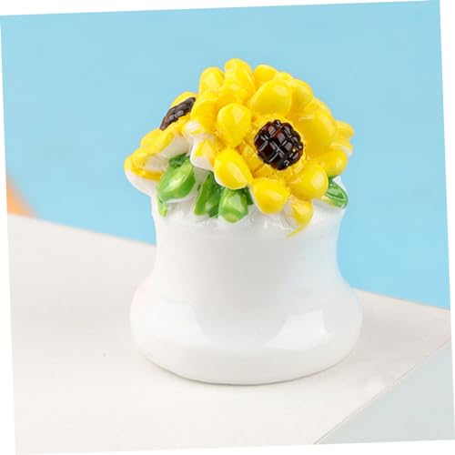 10pcs Mini Potted Plants Artificial Bonsai House Decor T7925