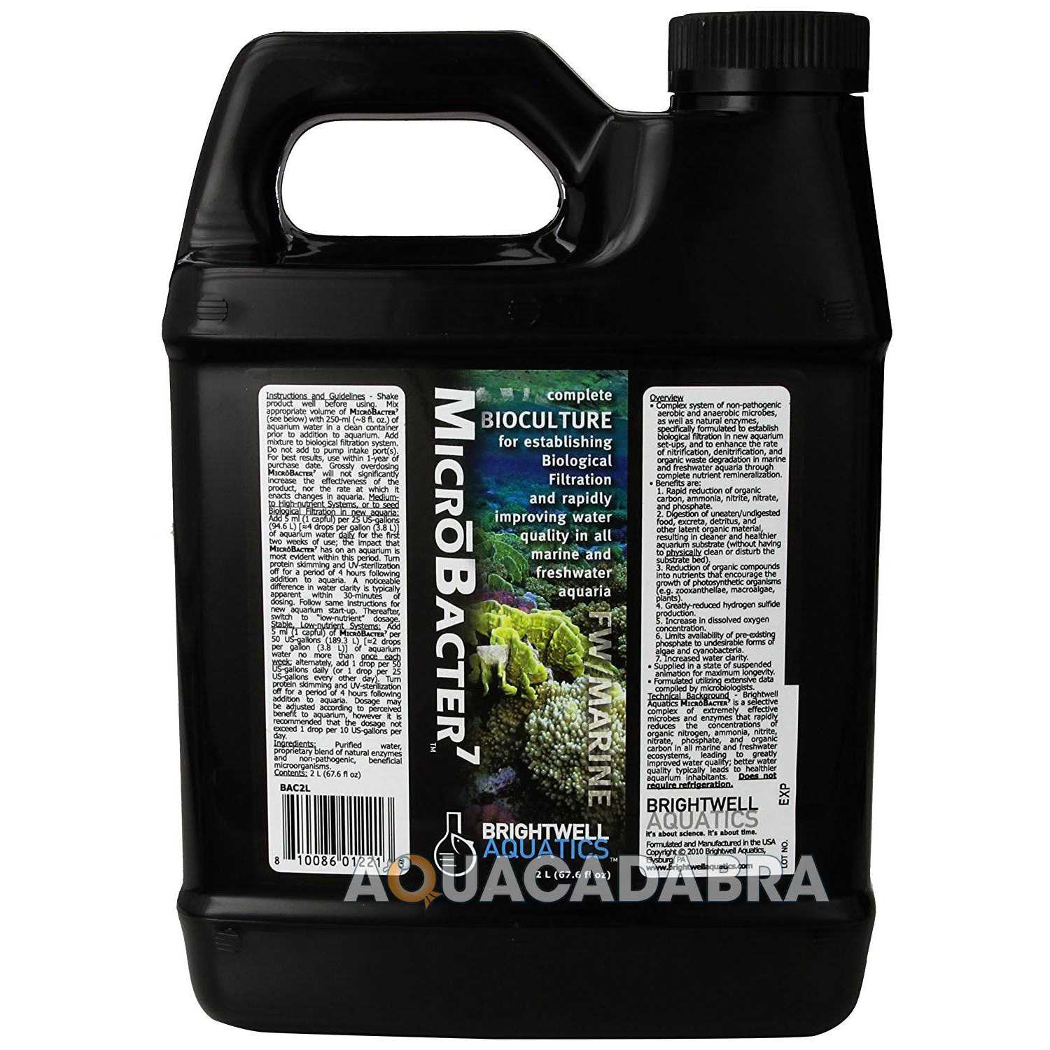 MicroBacter7 1 Liter Aquarium Bacteria Supplement X32247