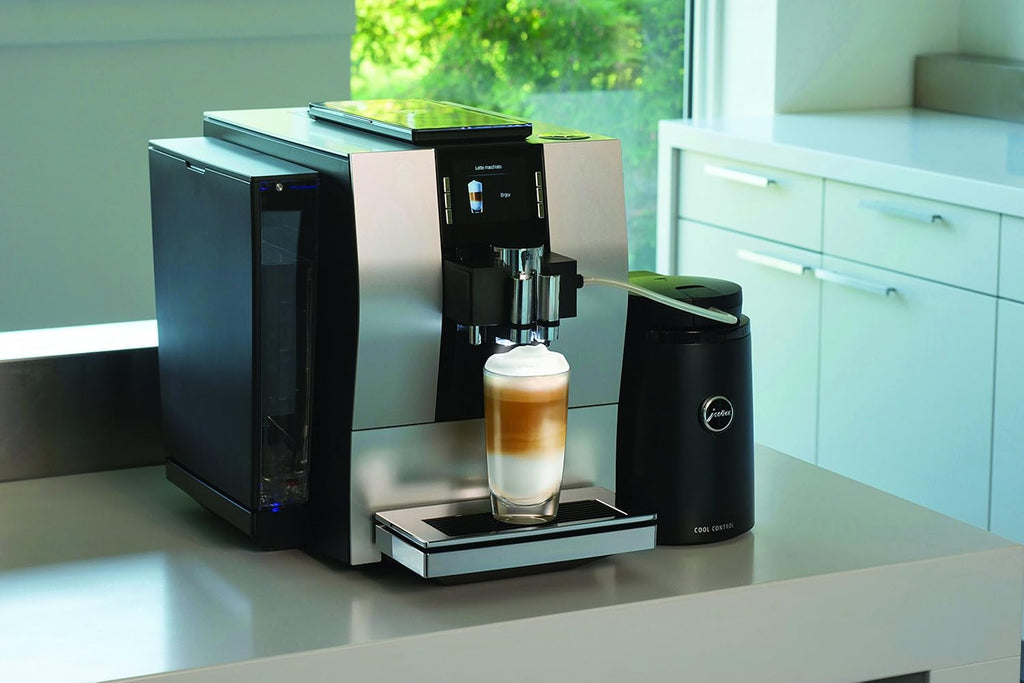 Automatic Coffee Machine, 81 oz, Aluminum U674859
