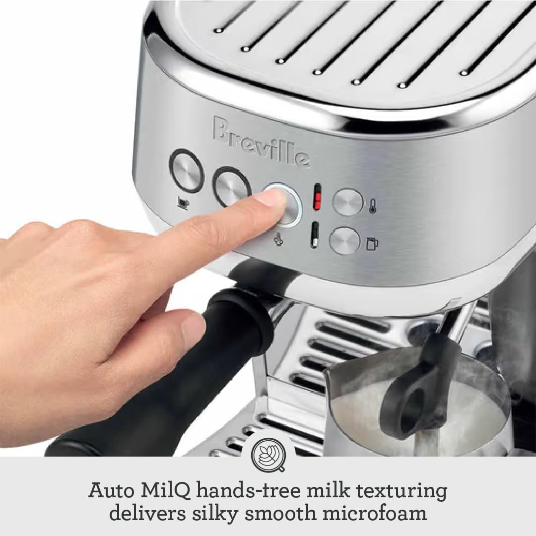 Espresso Machine, Brushed Stainless Steel J516