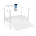 Extra Large Wide Hanging Turtle Basking Platform 17x16 Aquatic Reptile Ramp Dock with Foot Grips - Pet Supplies online store