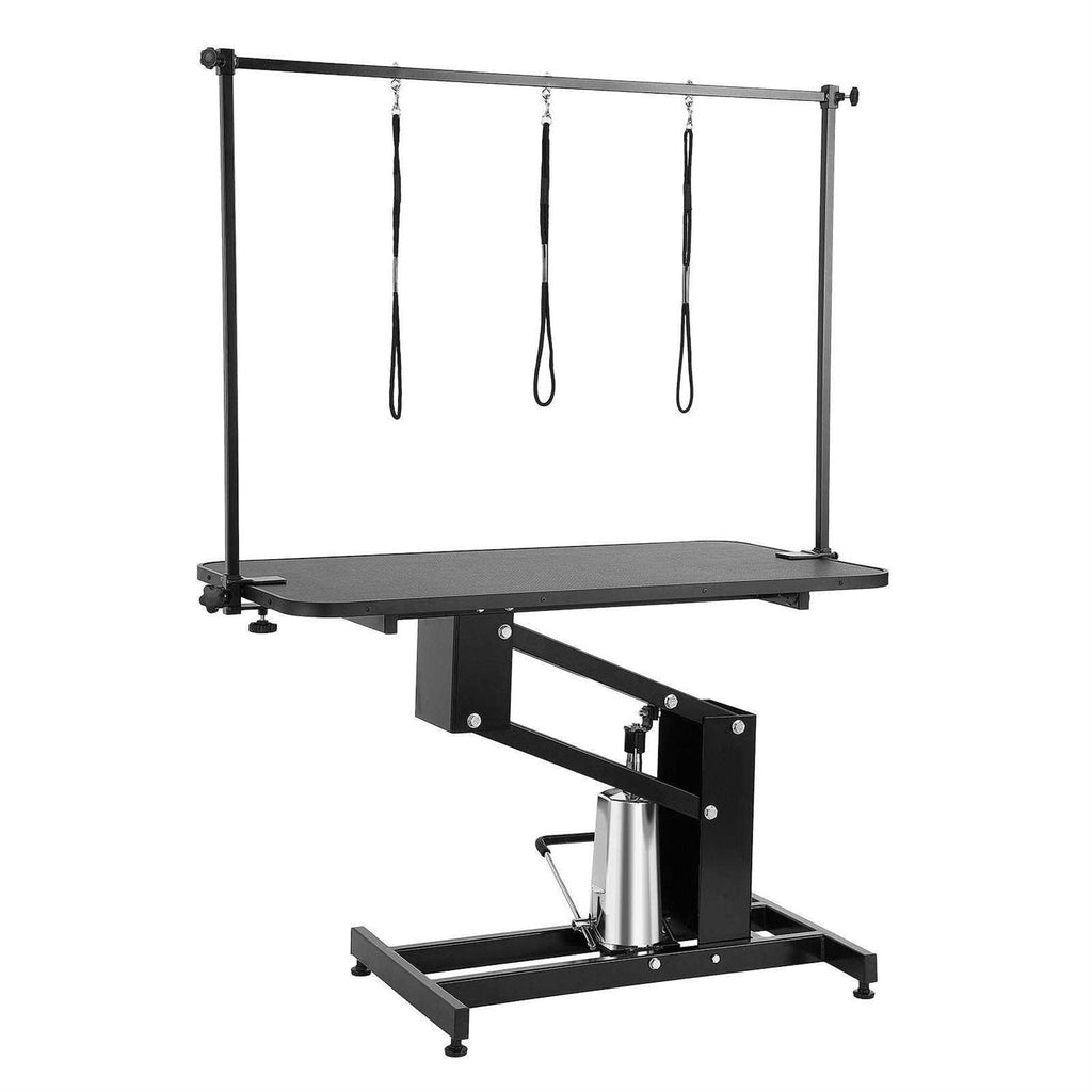 Hydraulic Pet Grooming Table with Grooming Arm for Medium and Small Dogs N607342