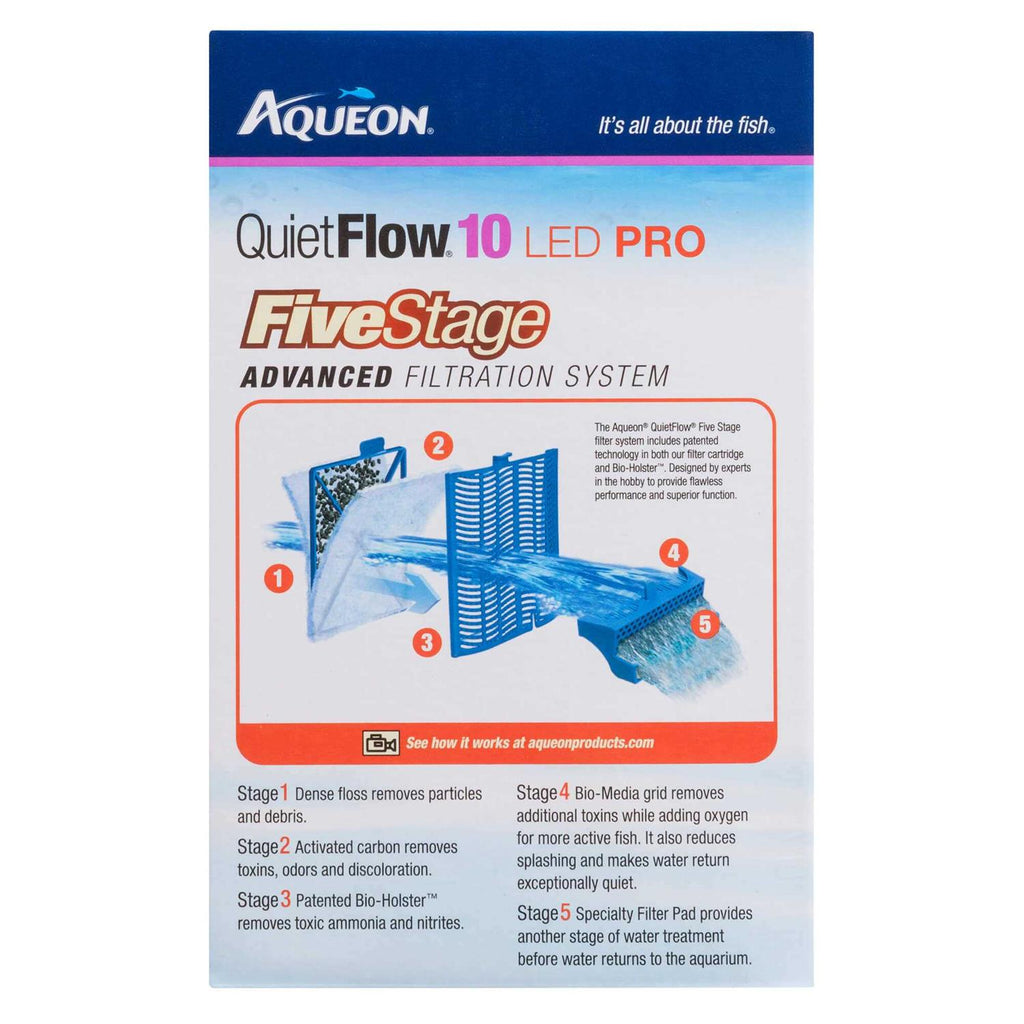 Aquarium Power Filter with LED Light J76574