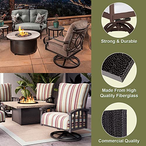 Patio Rocking Chair Spring Plate Replacement Parts, 2.5 x 5 x 0.25 Inches Z97994