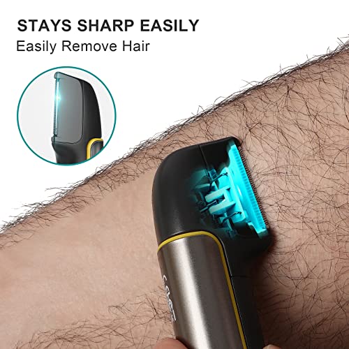 Body Hair Trimmer for Men with Guard Comb, Rechargeable T96407