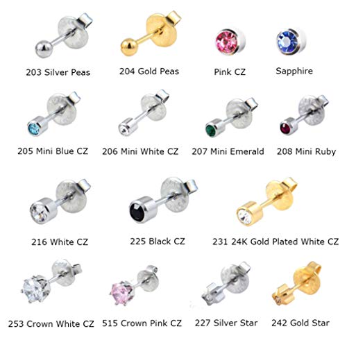 Disposable Ear Piercing Gun Kit for Women Men V989527
