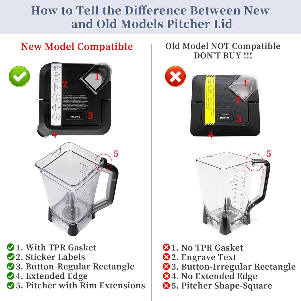 Blender Lid Replacement for 72 oz Pitcher B331