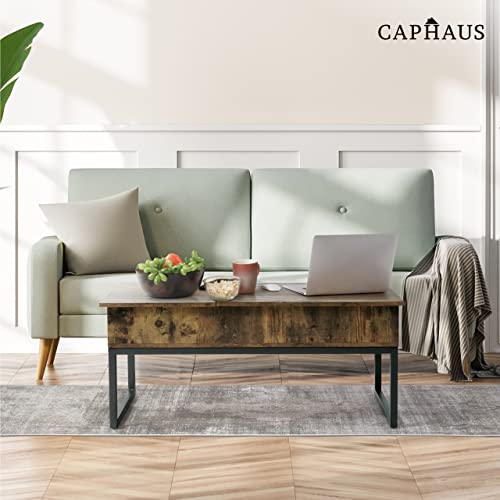 Lift Top Coffee Table with Sliding Drawer and Hidden Storage Y945419