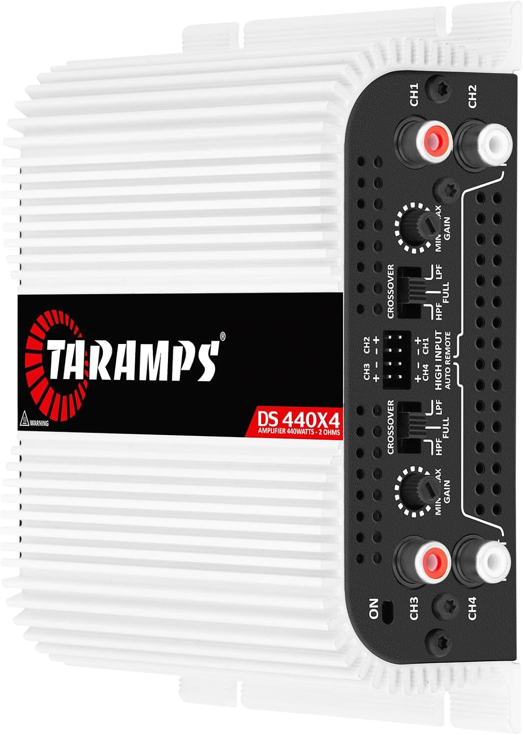 Compact 4 Channel 440 Watt Amplifier B525