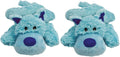 KONG Cozie Plush Toy - Baily The Blue Dog Medium - Baily The Blue Dog - Pack of 2