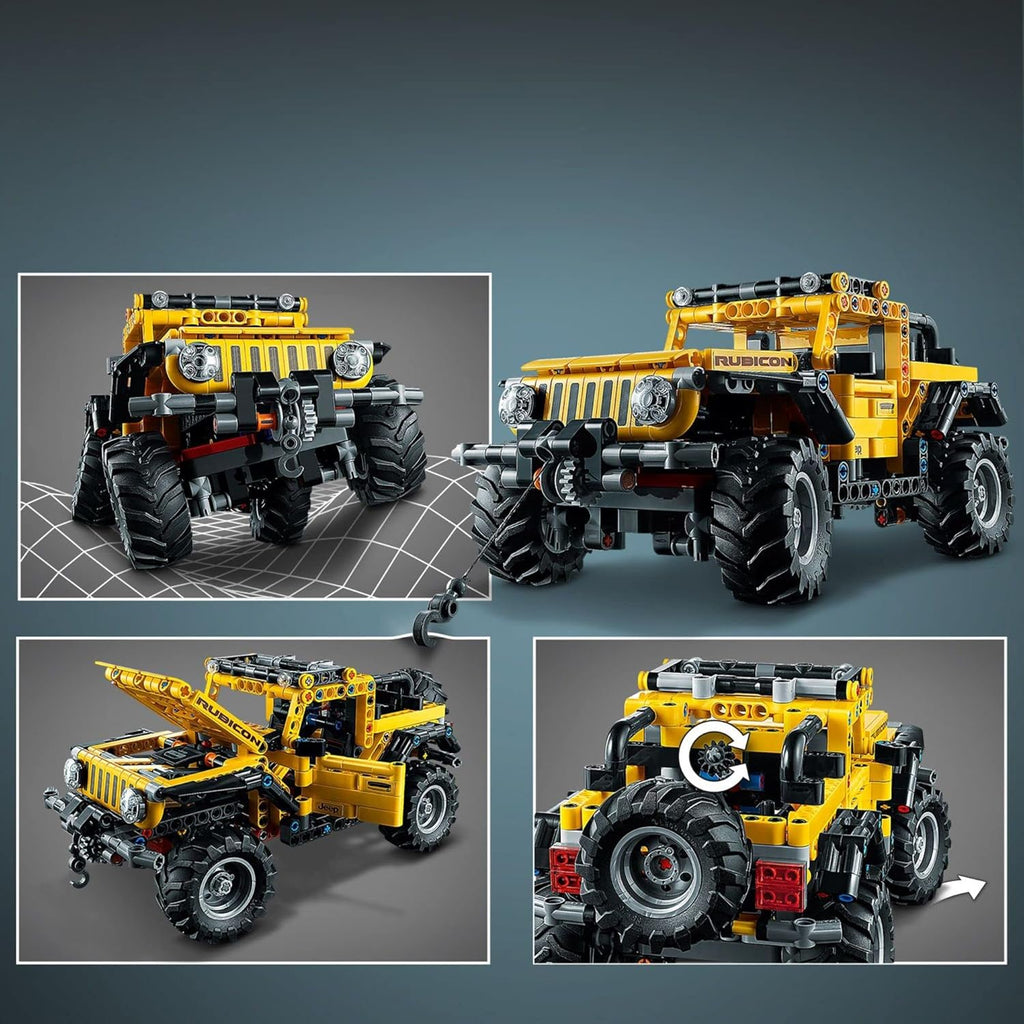 Jeep Wrangler 4x4 Toy Car Building Kit F3081