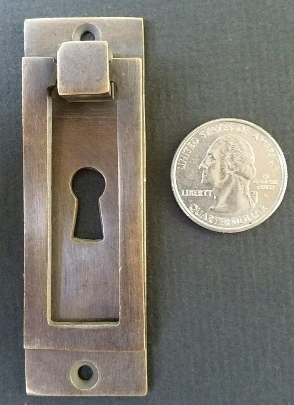 Brass Handle and Escutcheon for Doors and Drawers T247