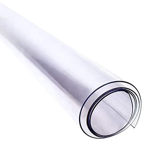 Clear Vinyl Floor Runner Rug Protector for Hardwood and Tile H38617