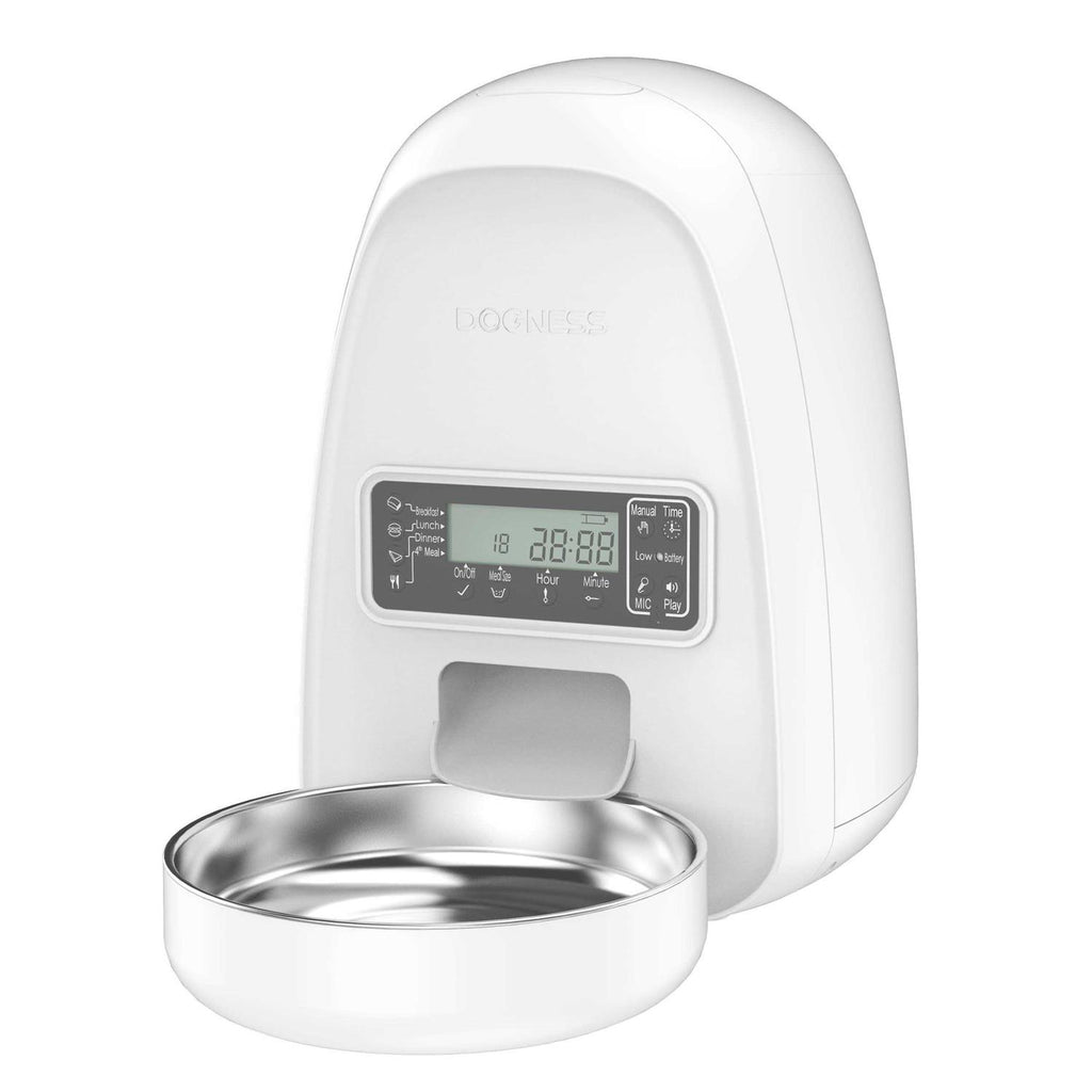 DOGNESS Mini Programmable Automatic Dog &amp; Cat Feeder - Pet Supplies online store