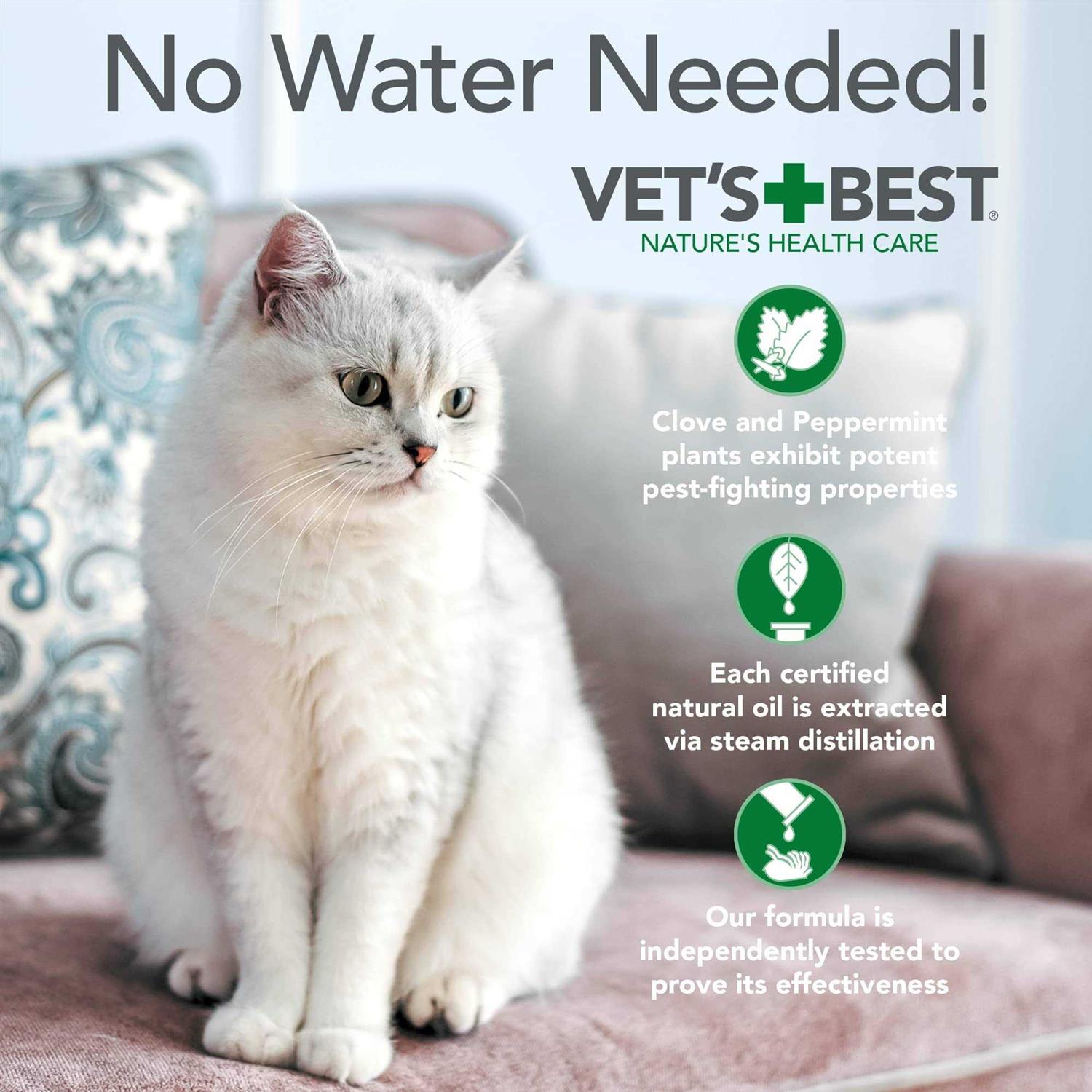 Flea & Tick Waterless Bath for Cats Y7012
