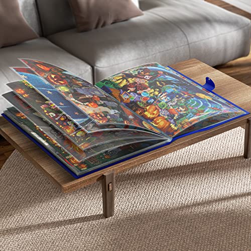 Puzzle Storage Folder for 1000-Piece Jigsaw Puzzles, 20 Pockets, Portable Organizer U64585