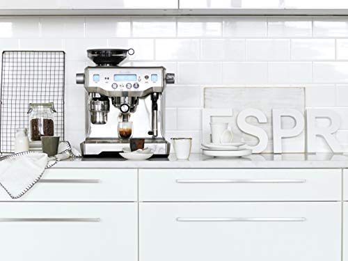 Espresso Machine, Brushed Stainless Steel I35925