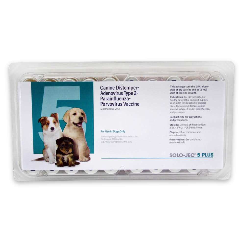 Solo-Jec 5 Vaccine for Dogs O47692