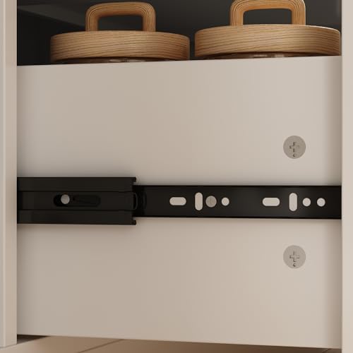 Acrylic Curio Cabinet with 5-Tier Shelves and 3 Drawers U789633