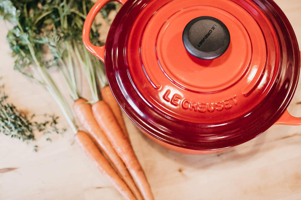 Enameled Cast Iron Round Dutch Oven, 7.25 qt. W222
