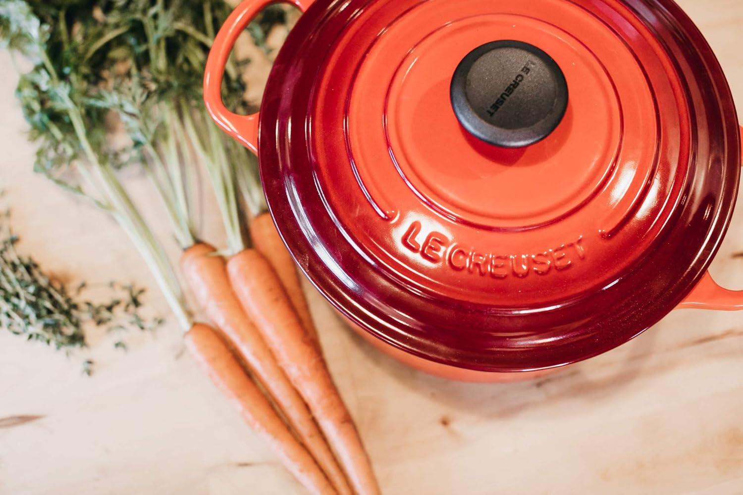 Enameled Cast Iron Round Dutch Oven, 7.25 qt. W222