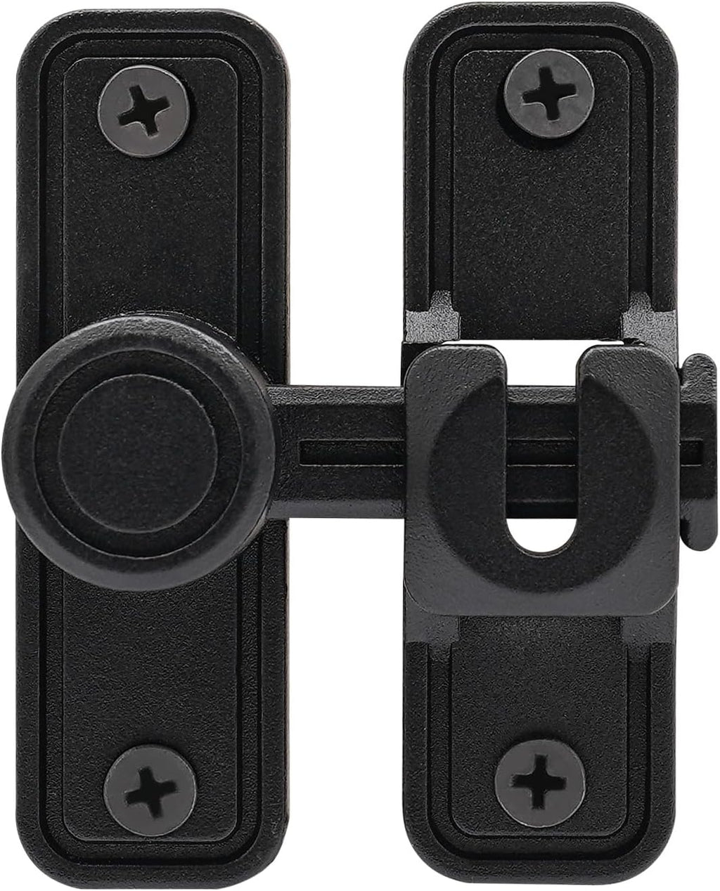 Barn Door Lock Latch, 90 & 180 Degree Heavy Duty Sliding Door Lock M560