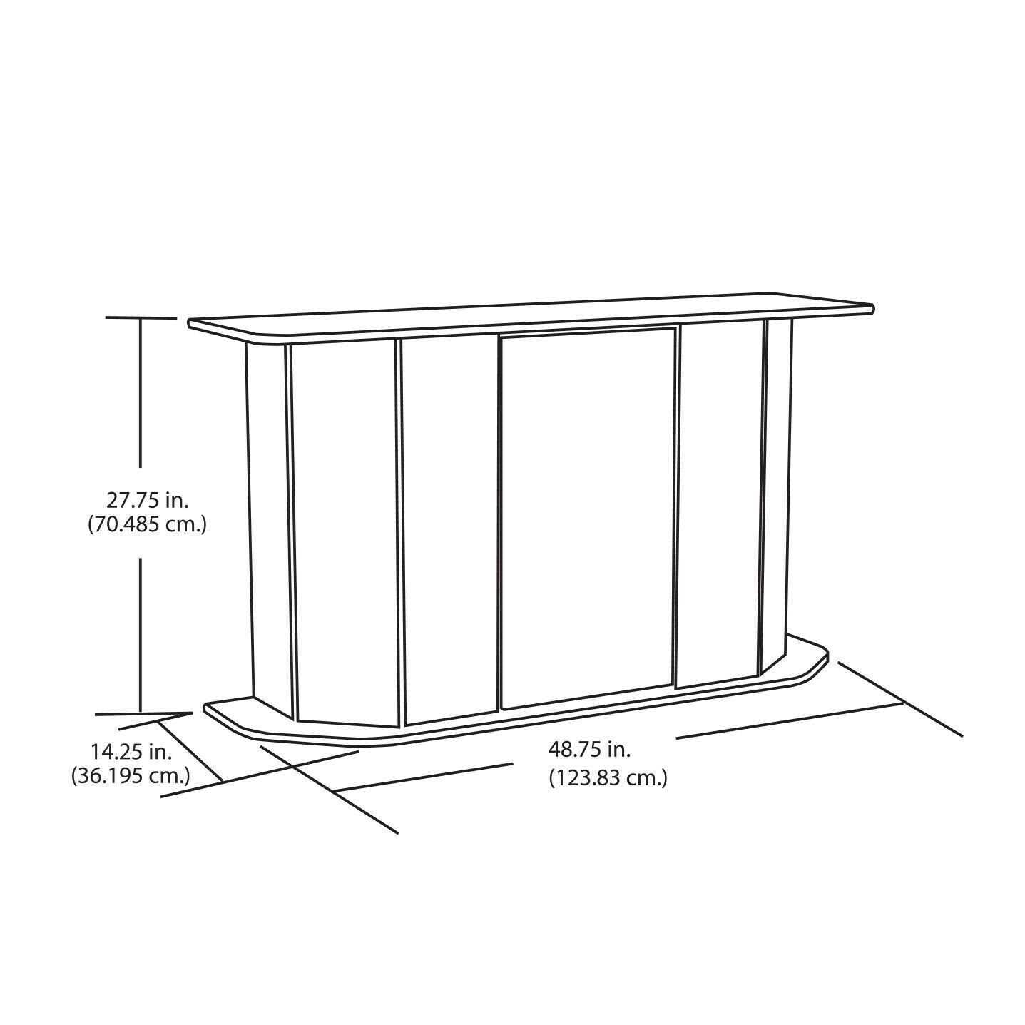 Wood Aquarium Stand for 38/55 Gallon Tank Q16832