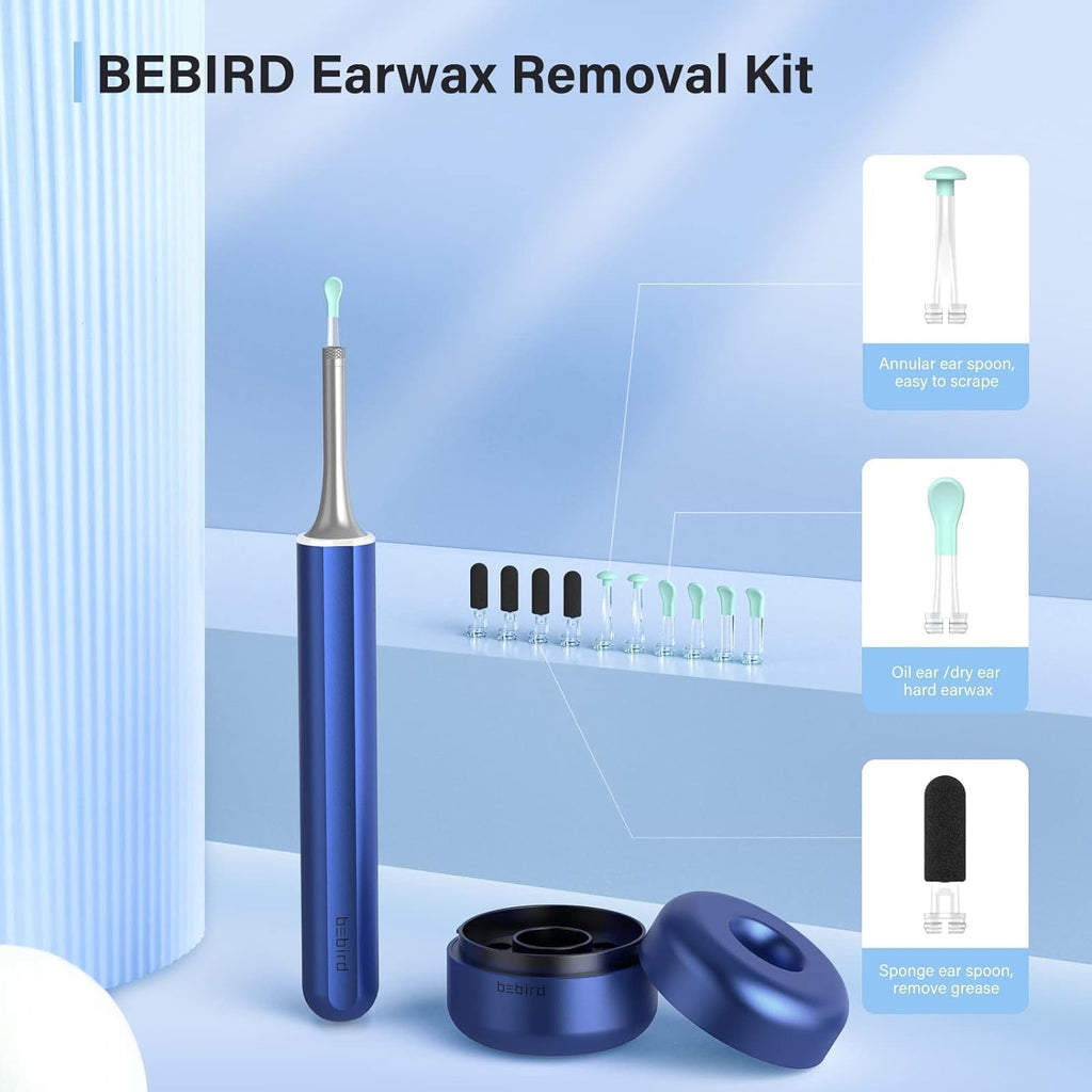 Ear Wax Removal Tool Camera with 1080P Otoscope and 9 Ear Picks U9119