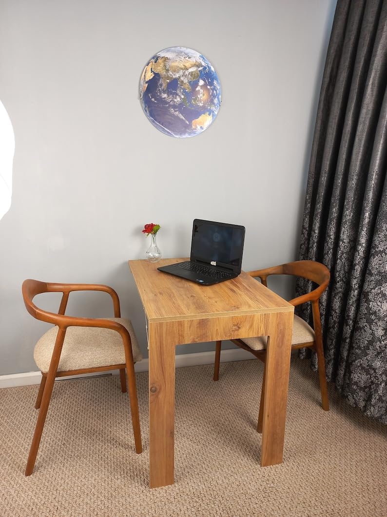 Wall Mounted Folding Table, Space Saving Dining Desk, 18''x28.3'' S31325