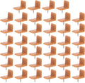 Drawer Stops Drawer Stoppers: L- Shape Drawer Slider Guides Tack Glide Tack- in Drawer Furniture Glides Drawer Tack Glide for Repairing Dresser Drawer, 40 Pcs