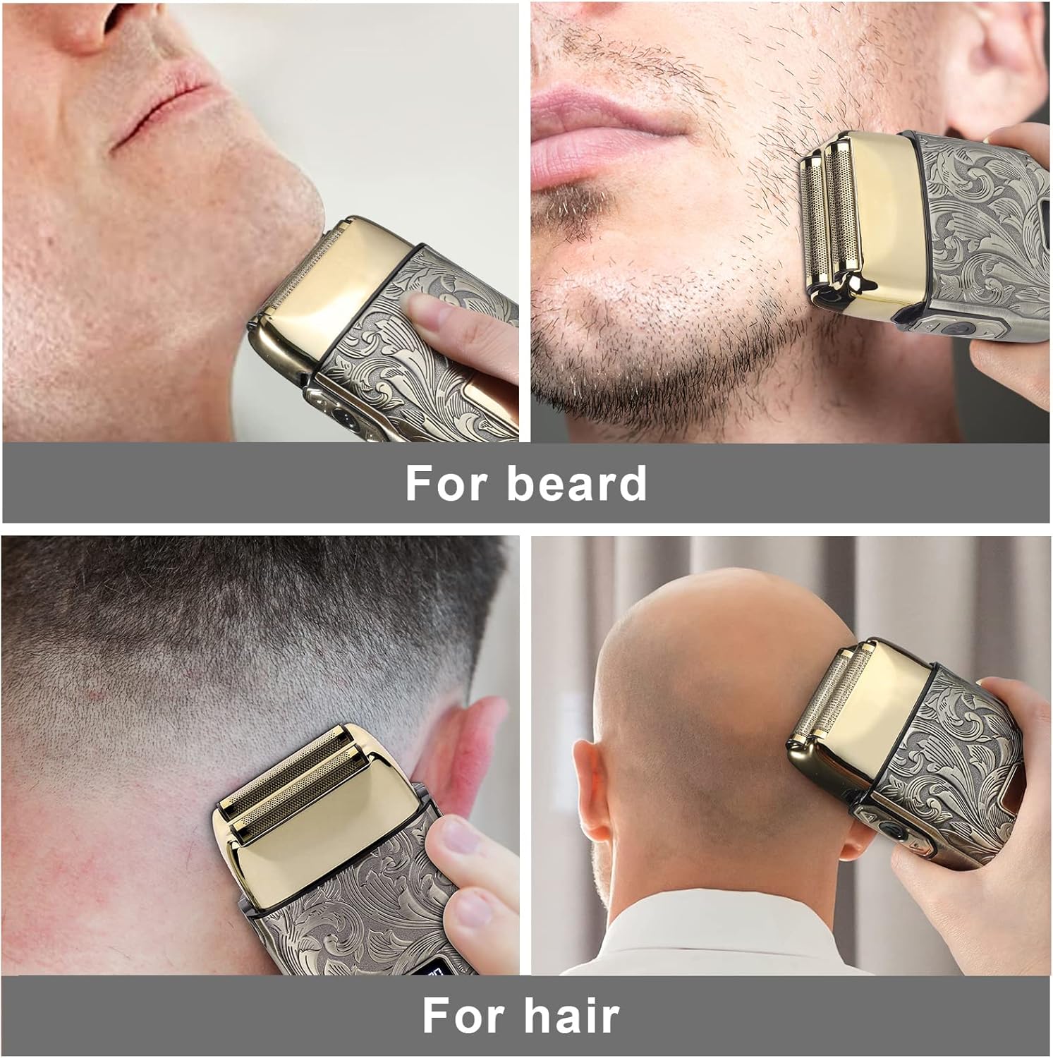 Beard Trimmer for Men with Electric Shaver, Grooming Kit O3665