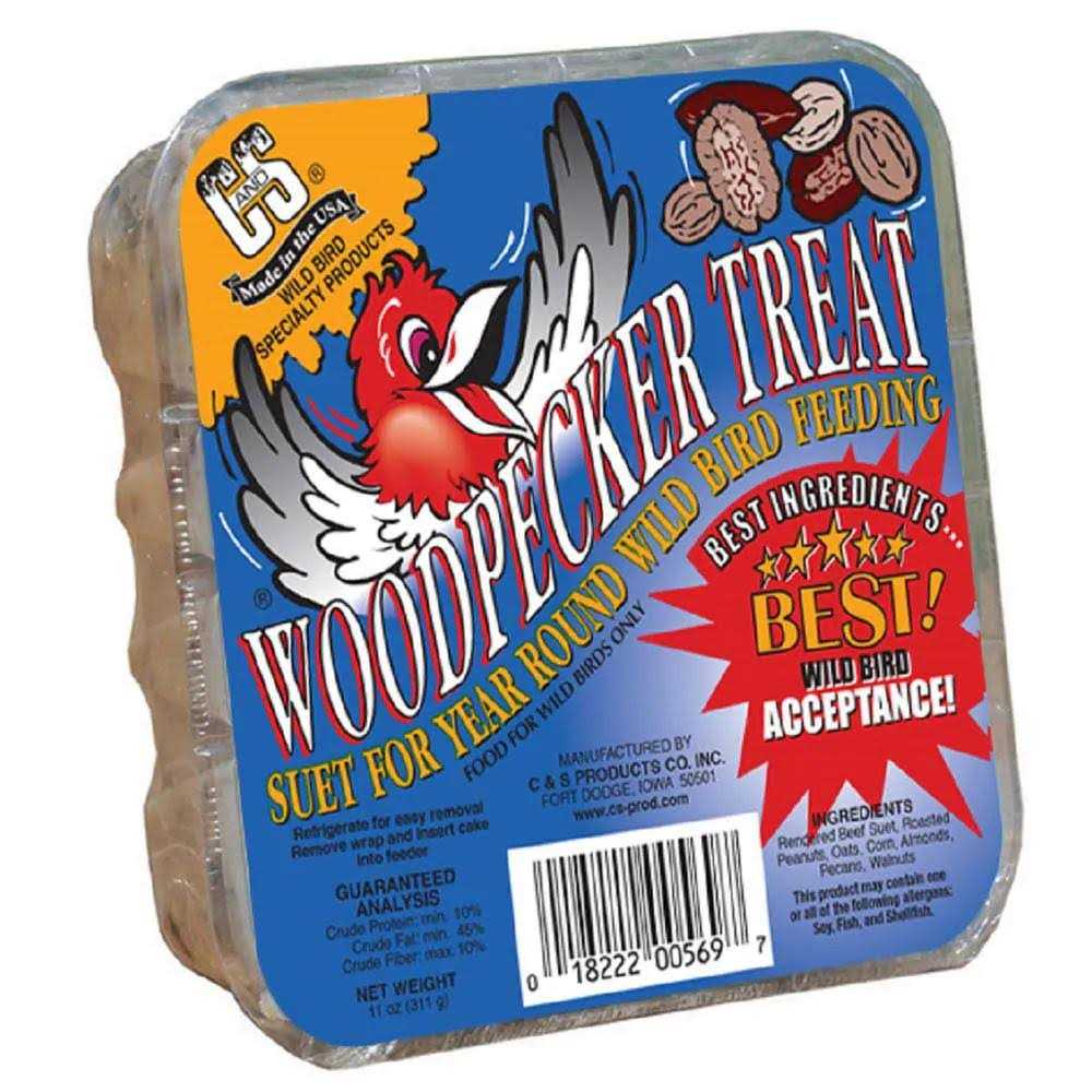 C&amp;S Woodpecker Suet Treat - Pet Supplies online store