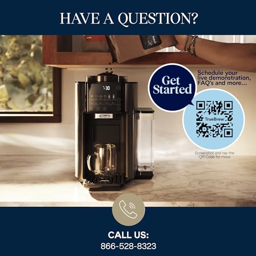 Drip Coffee Maker with Built-in Grinder, Single Serve, Hot or Iced Coffee, Stainless N461
