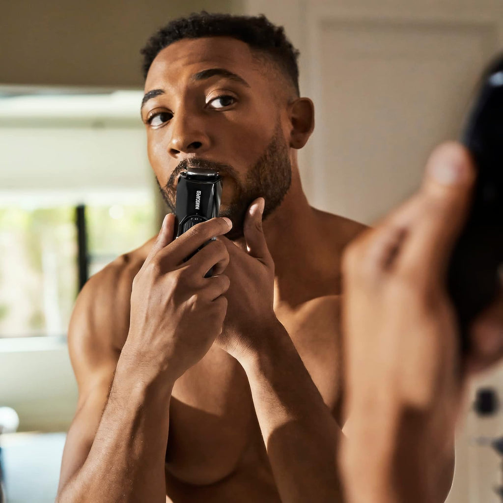 Face Grooming Duo with Beard Trimmer and Nose Ear Trimmer D972328