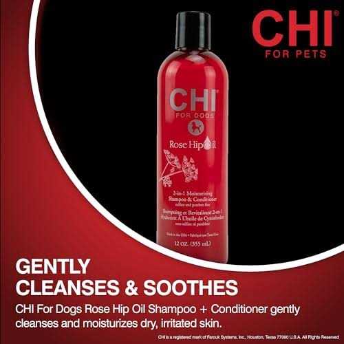 Rose Hip Oil Moisturizing Waterless Bath Spray for Dogs Q98696